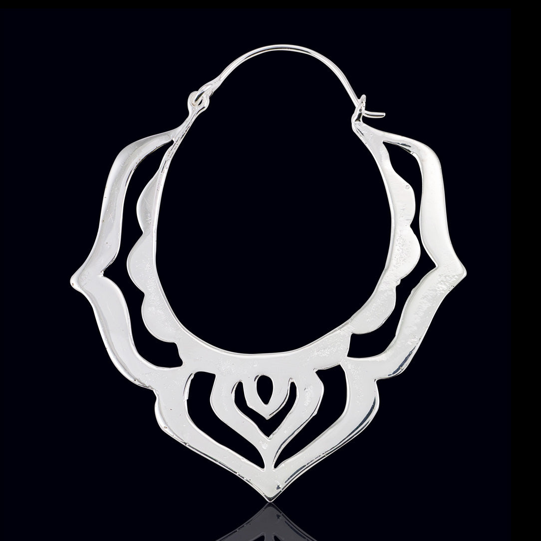 Moroccan Hoops - Silver Posts