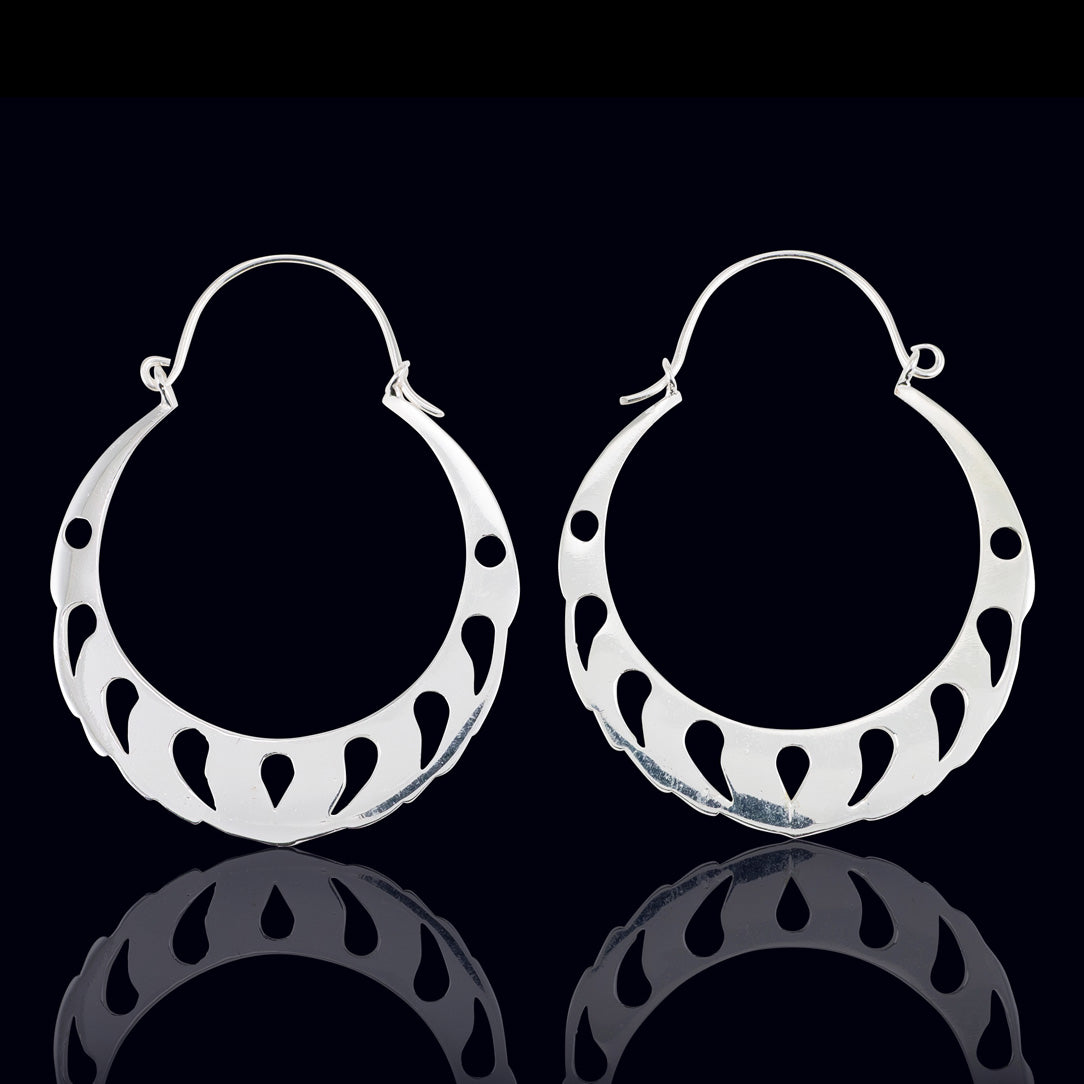 Kintara Hoops - Silver Posts