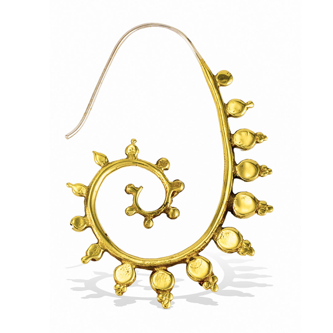 Bakti Curls - Silver Posts