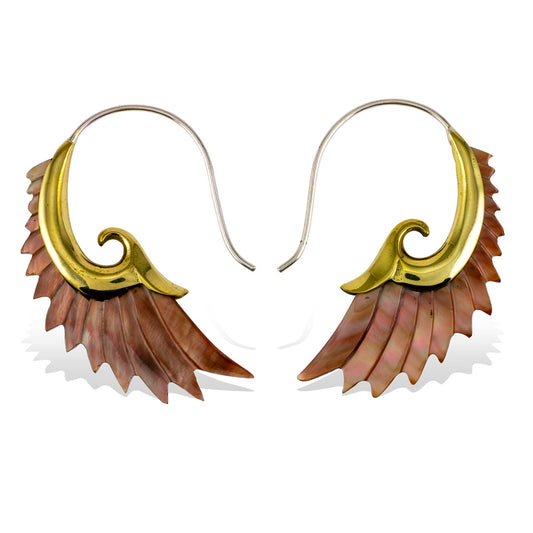 Ornate Nava Wings - Shell