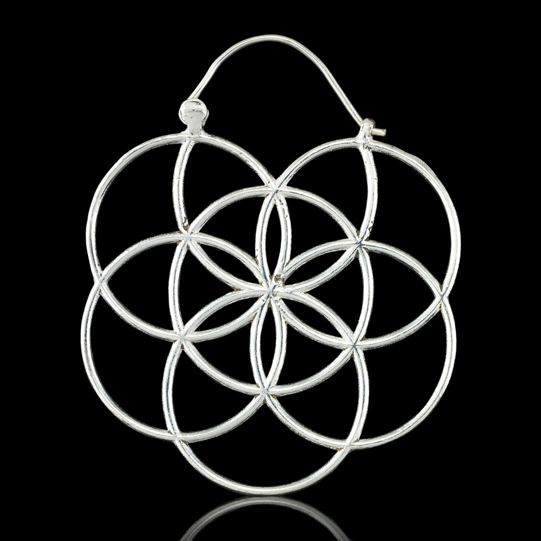 Flower of Life Hoops