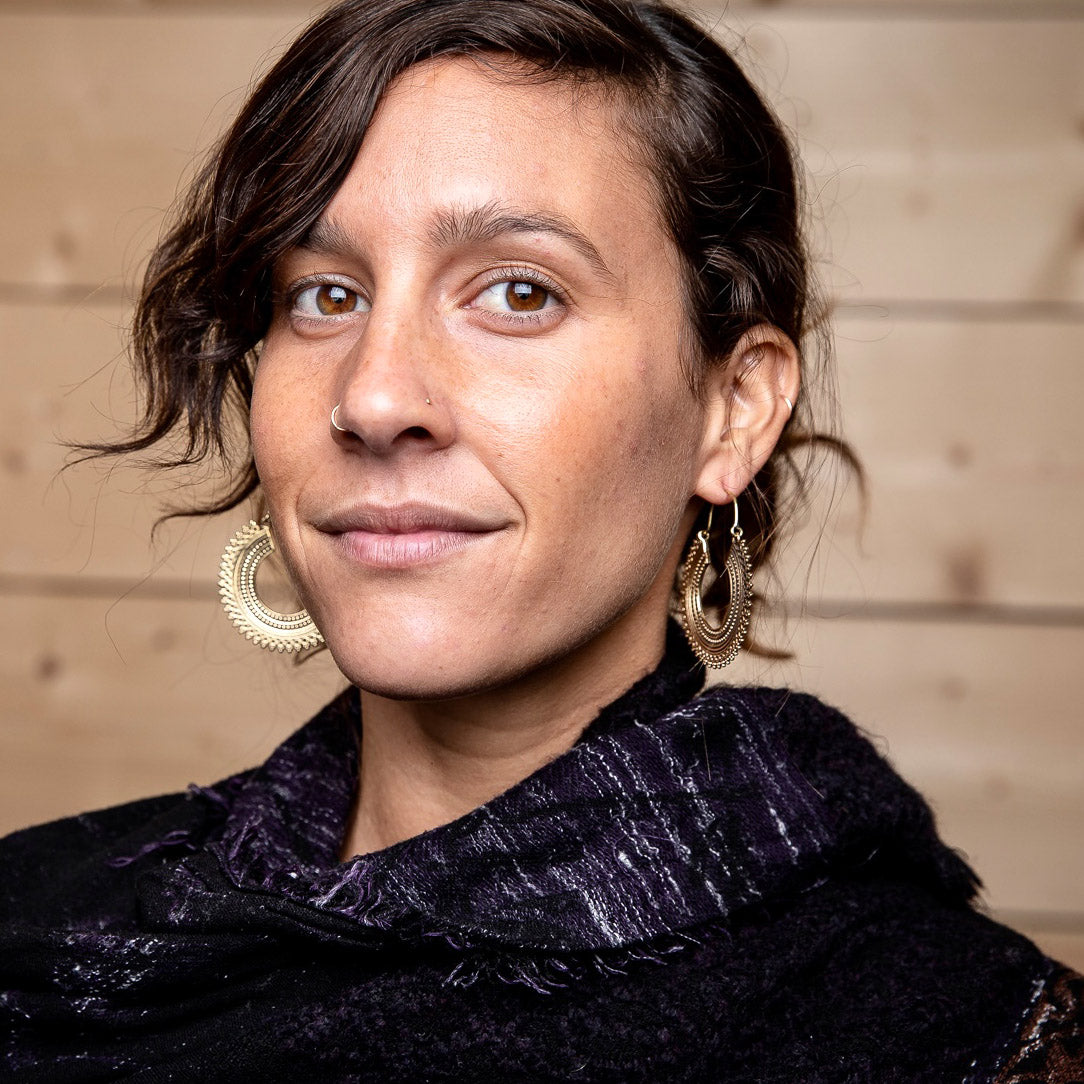 Sheba Hoops - Silver Posts