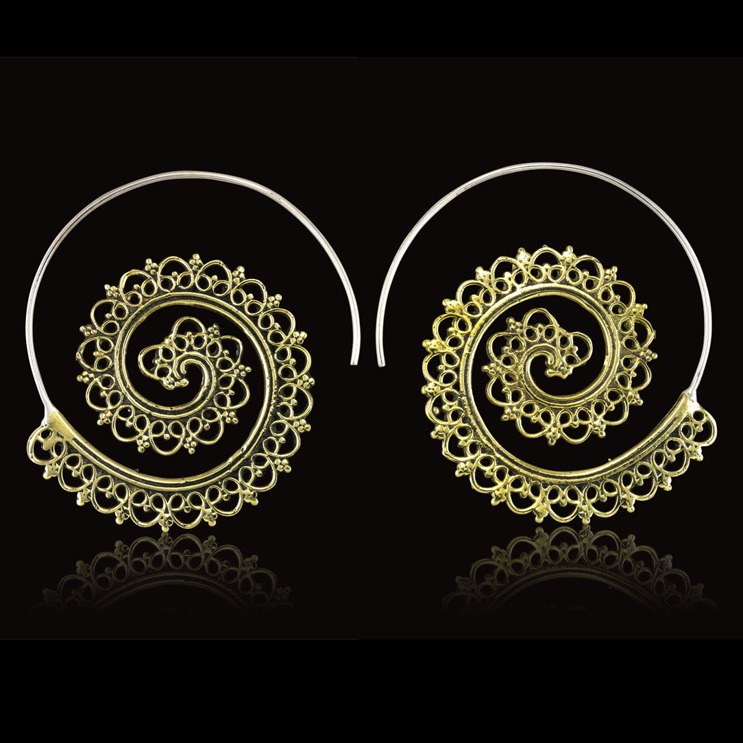 Gypsy Spirals - Silver Posts