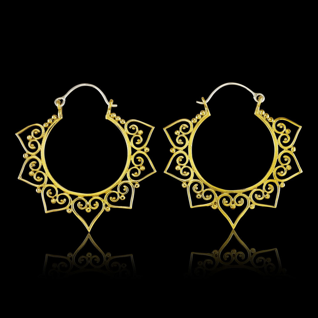 Belissa Hoops - Silver Posts