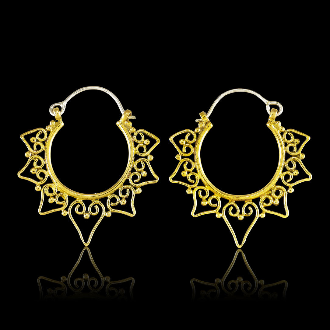 Belissa Hoops - Silver Posts