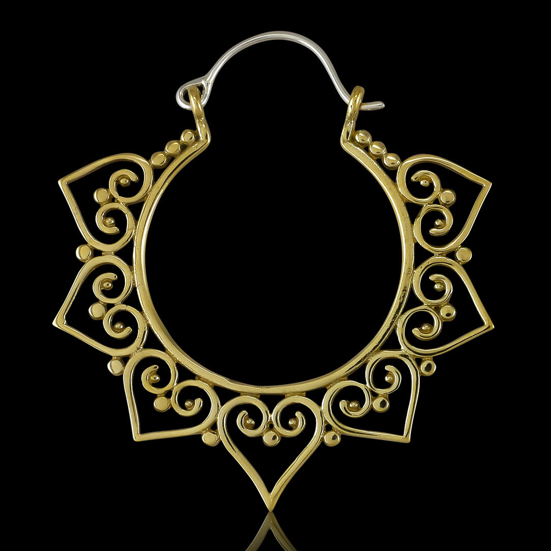 Belissa Hoops - Silver Posts