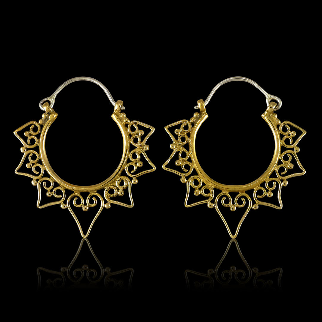 Belissa Hoops - Silver Posts