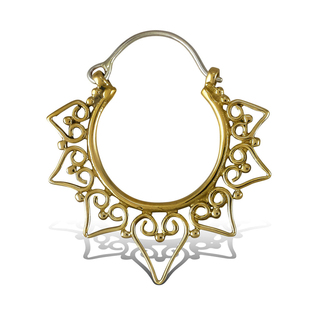 Belissa Hoops - Silver Posts