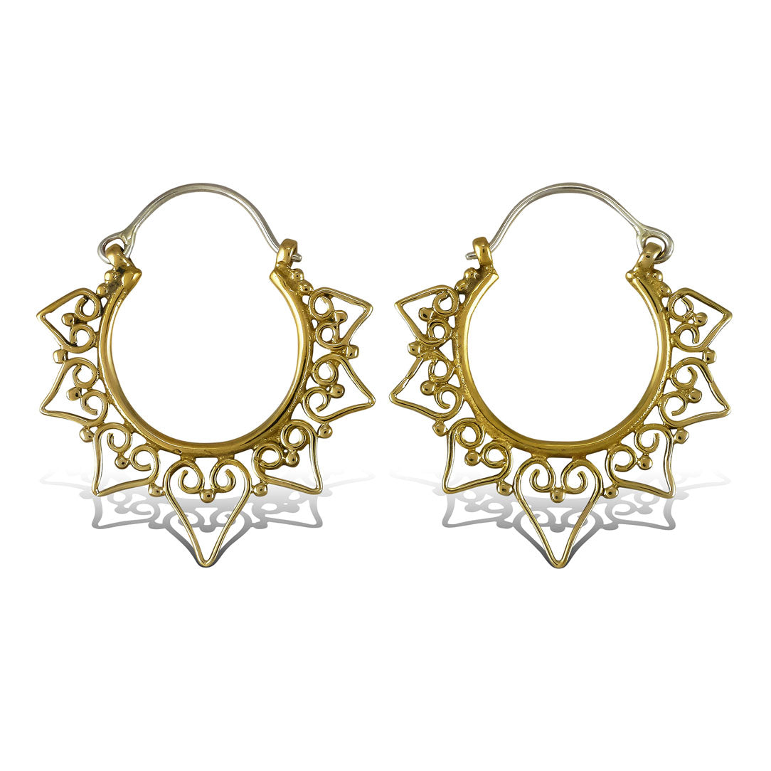 Belissa Hoops - Silver Posts