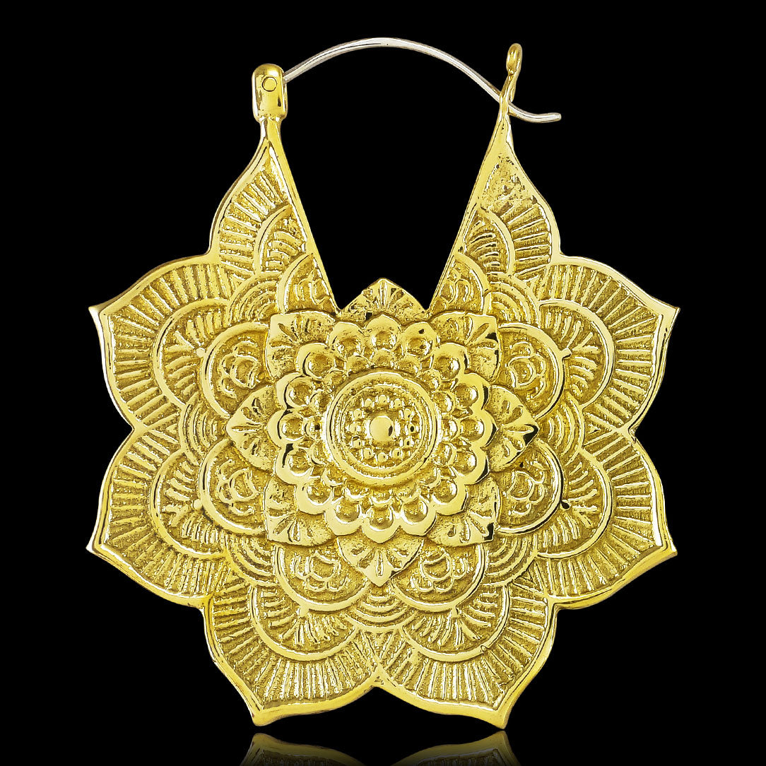 Flower Mandala - Silver Posts