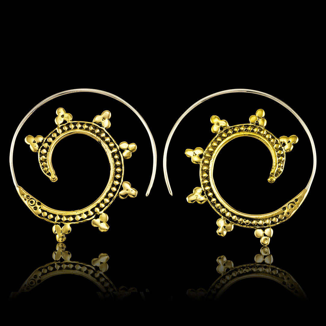 Bindi Spirals - Silver Posts