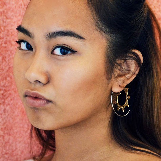 Bindi Spirals - Silver Posts