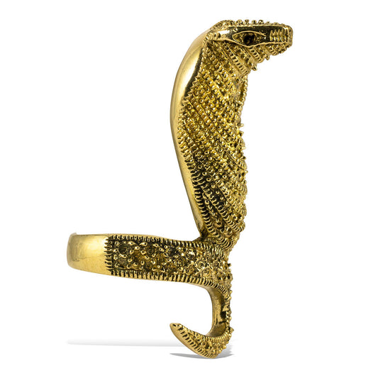 Cobra Ring- Brass