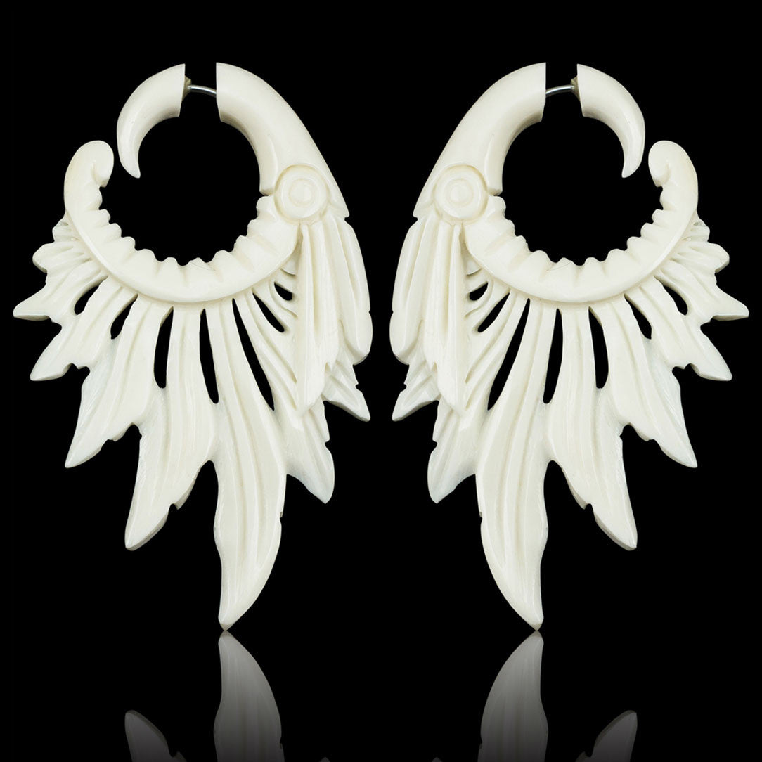 <span>EFB-866<span>: </span></span>Headdress Feathers - Bone