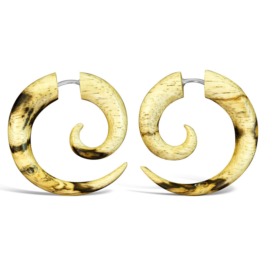 Spirals - Spalted Tamarind Wood