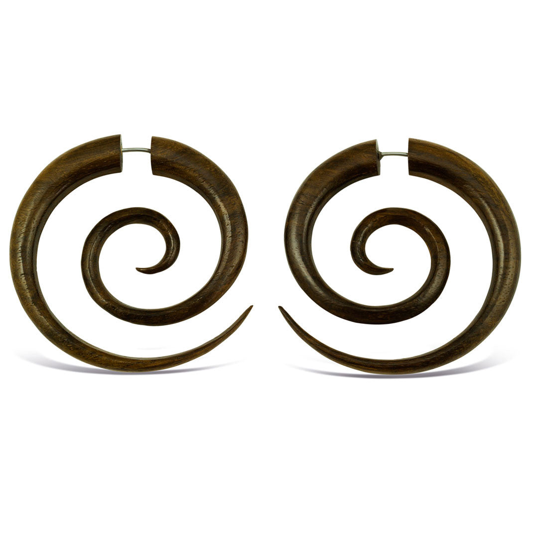 Super Spirals - Brown Sono Wood