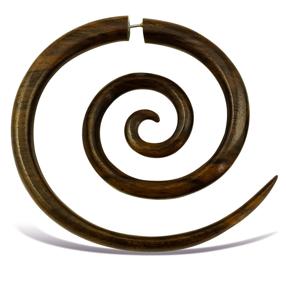 Super Spirals - Brown Sono Wood