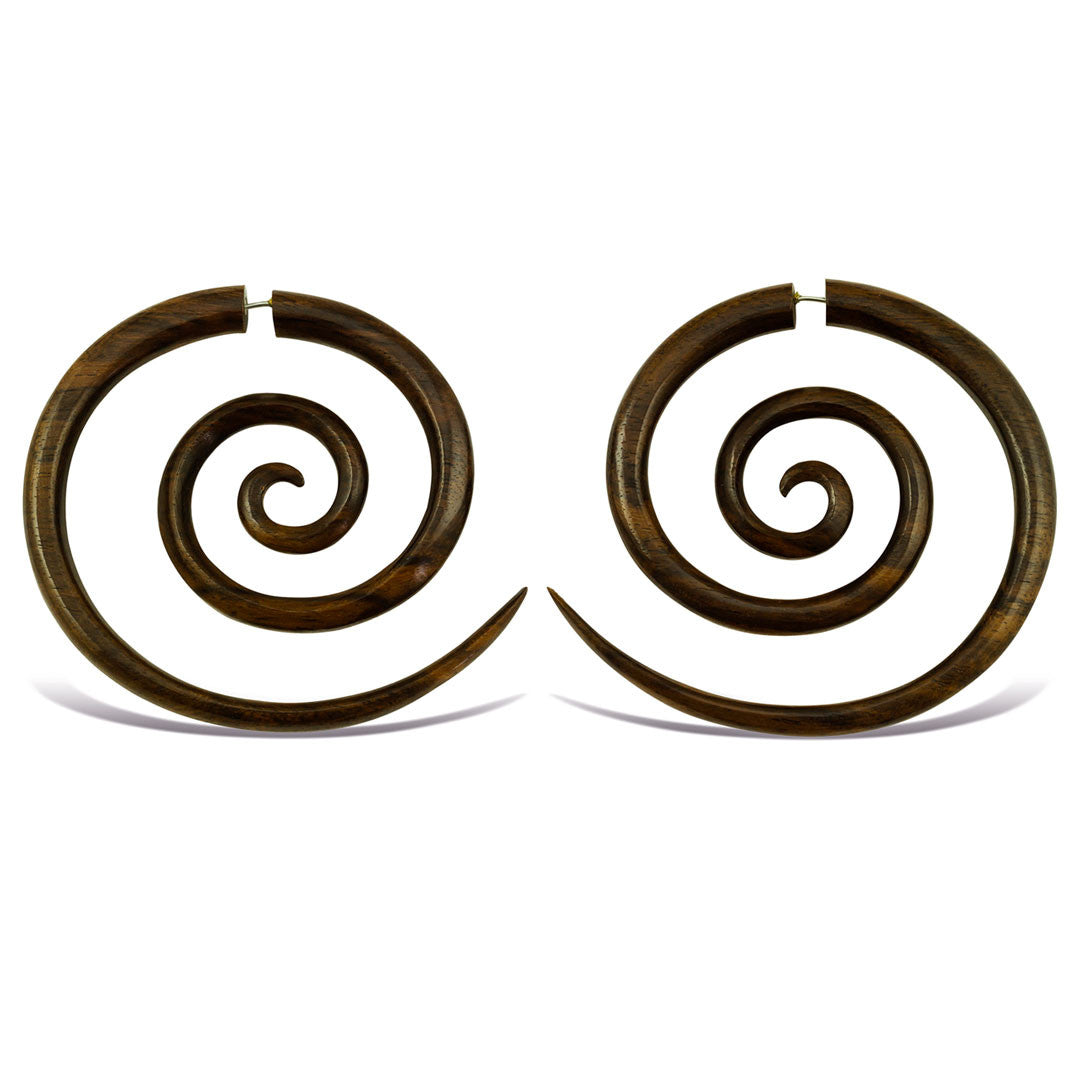 Super Spirals - Brown Sono Wood
