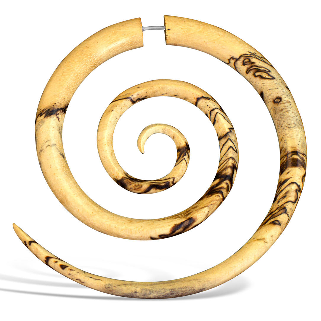 Super Spirals - Spalted Tamarind Wood