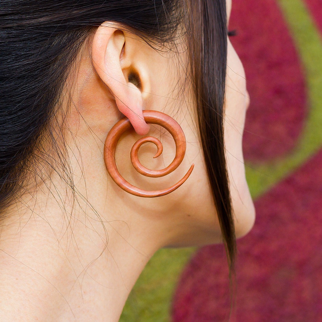 Super Spirals - Tan Sabo Wood