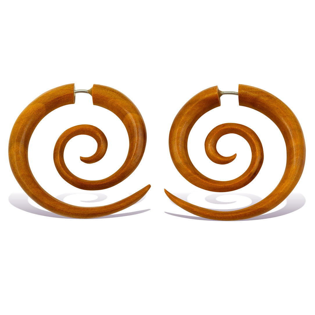 Super Spirals - Tan Sabo Wood