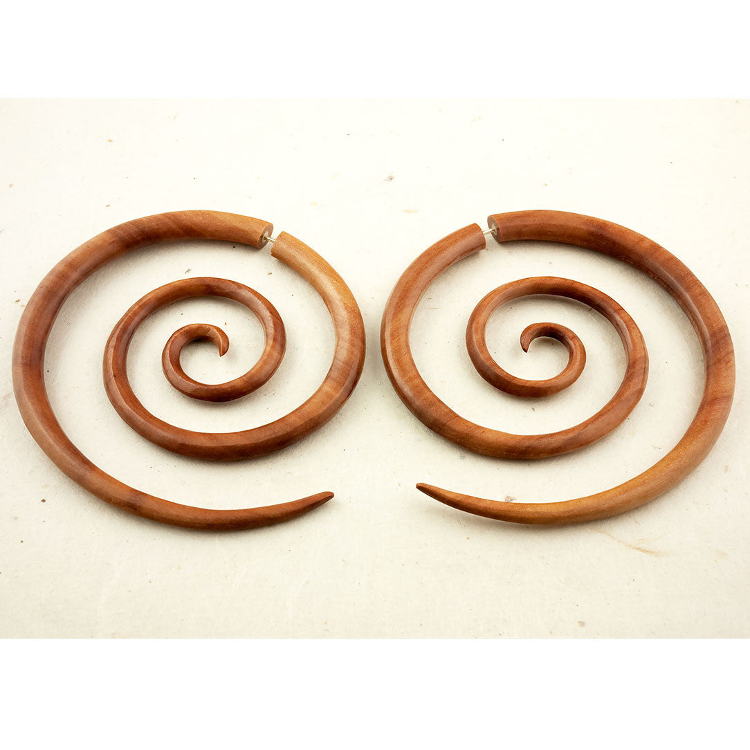 Super Spirals - Tan Sabo Wood