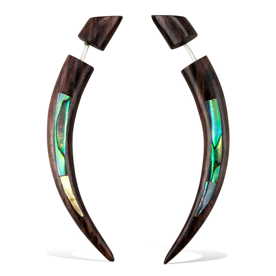 Talons with Abalone - Wood