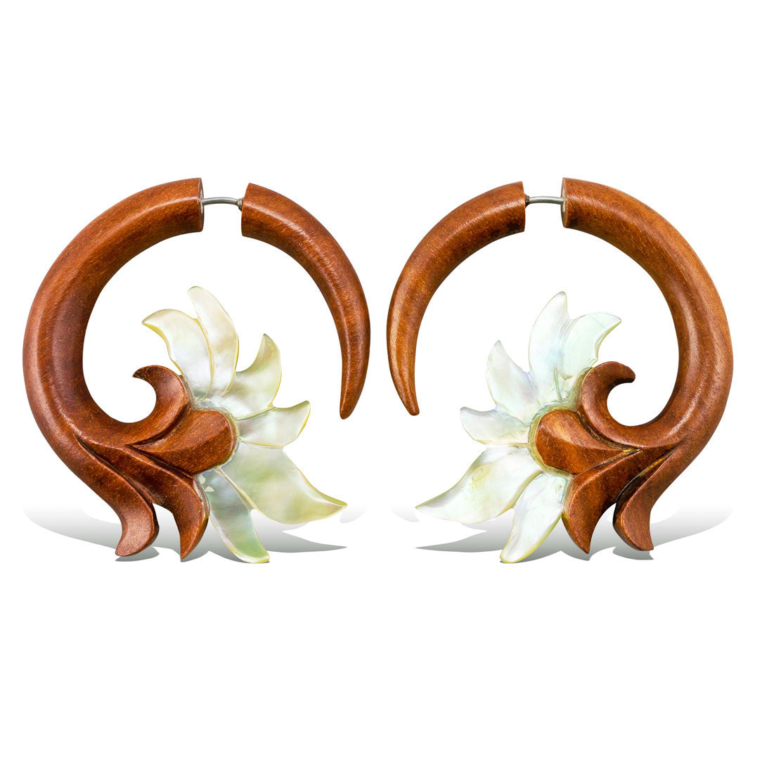 Ambrosia Flowers - Wood & Shell