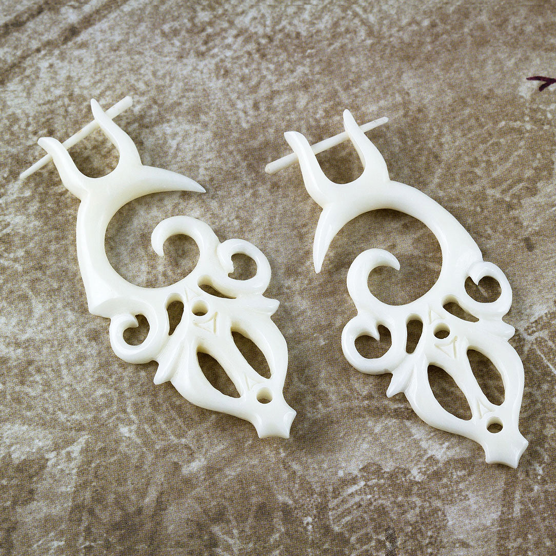 Bianka Crowns - Bone