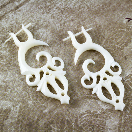 Bianka Crowns - Bone