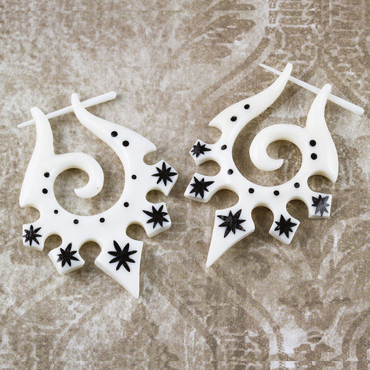 Starlight Hoops - Bone