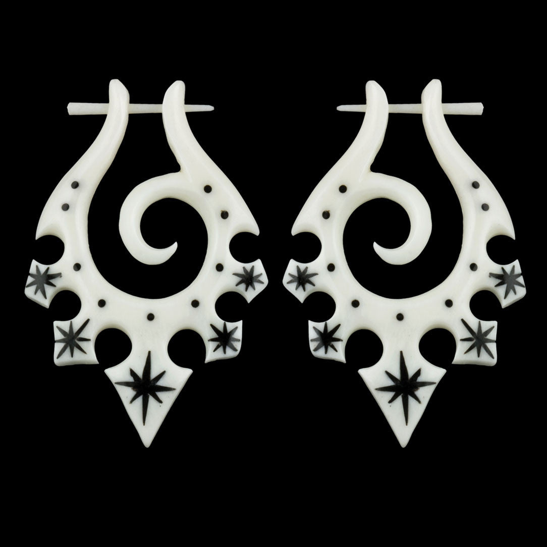 Starlight Hoops - Bone