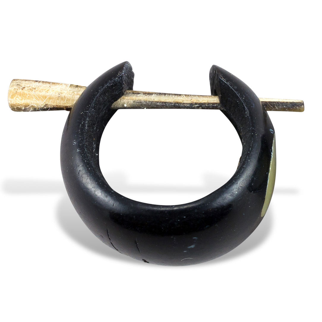 Pati Hoops - Coconut and Mother of Pearl