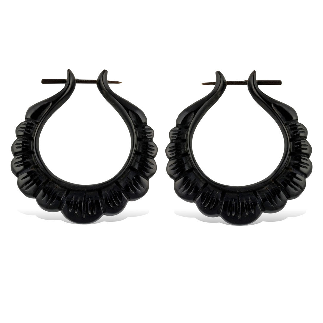 Daisy Hoops - Horn