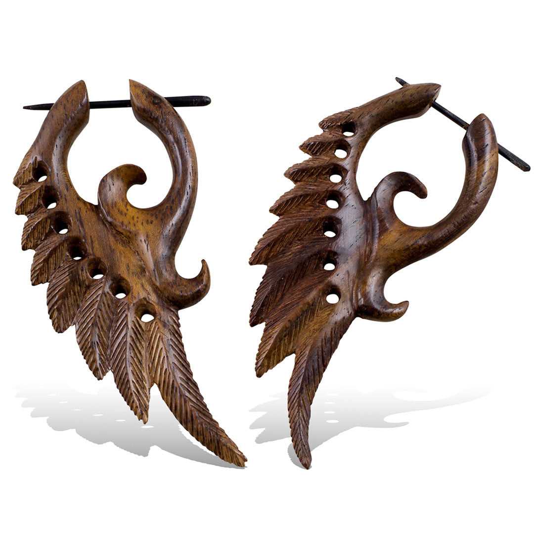Etched Wings - Wood