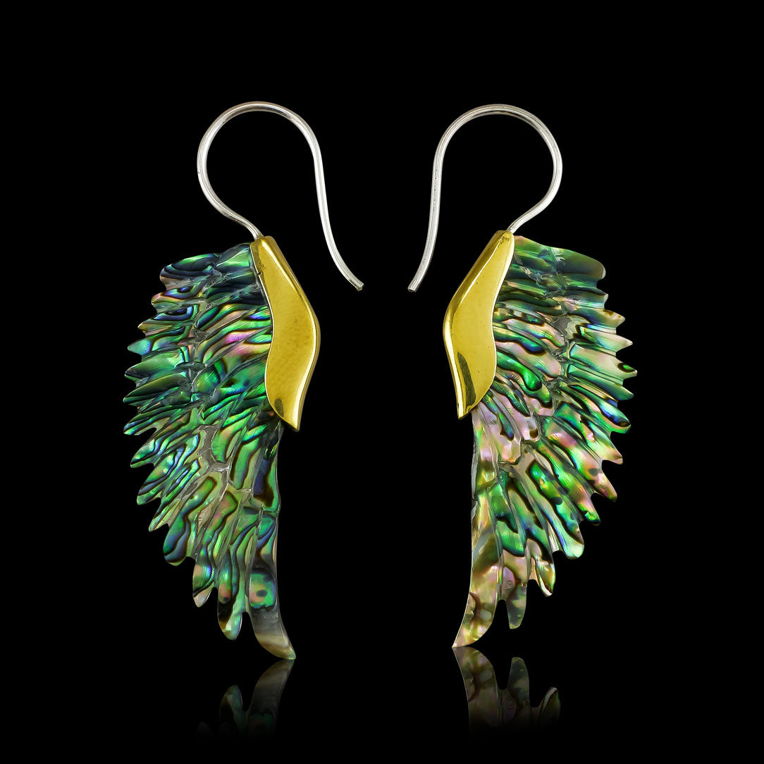 Aquatic Wings - Abalone Shell