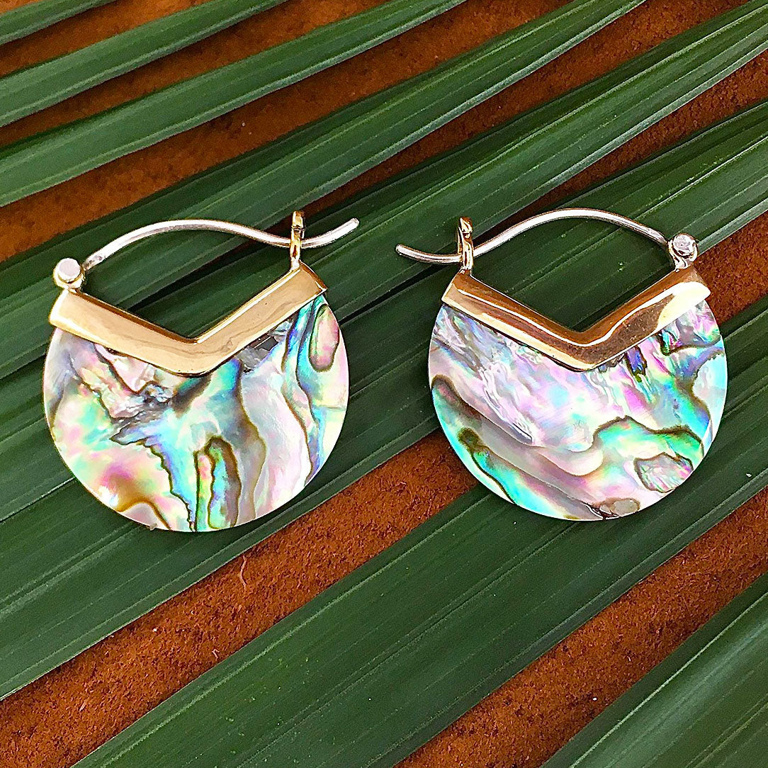 Saturn Hoops - Abalone