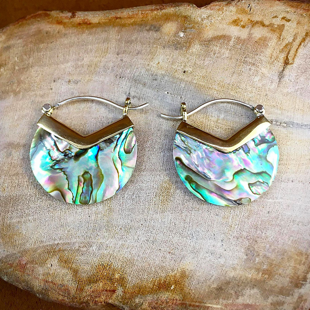 Saturn Hoops - Abalone