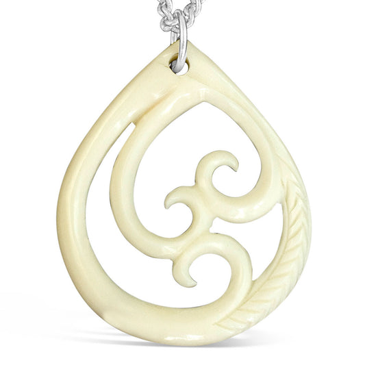 Trinity Wave Drop - Bone