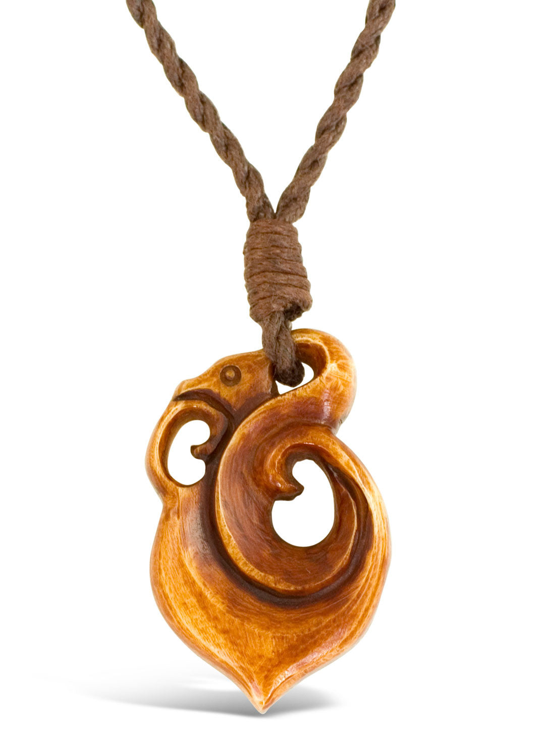 Gaia Pendant - Stained Bone
