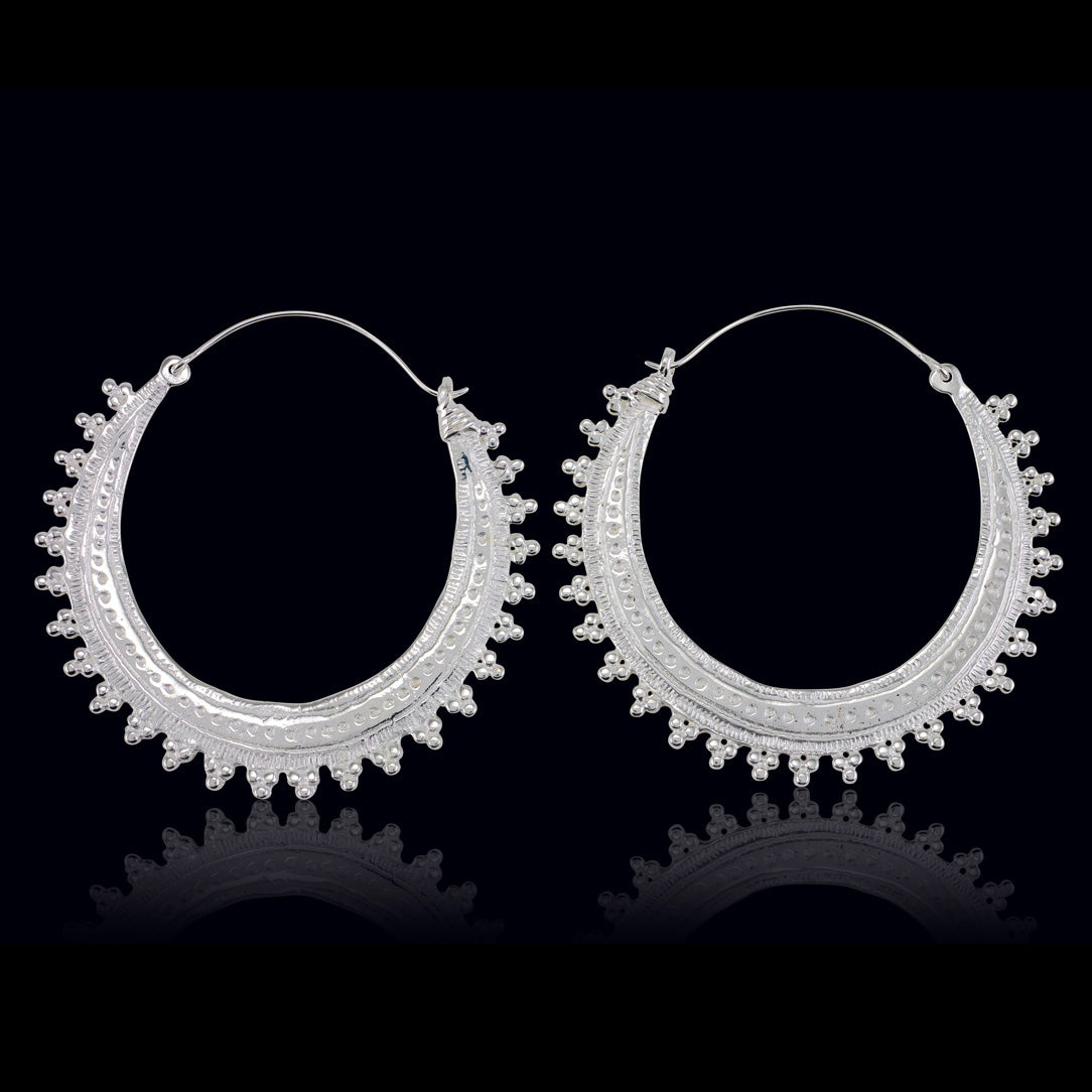 Hilltribe Hoops - Silver Posts