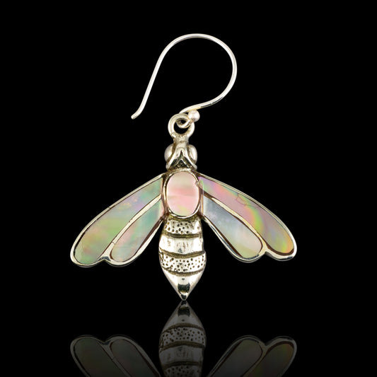 Shell Bees - Silver Posts