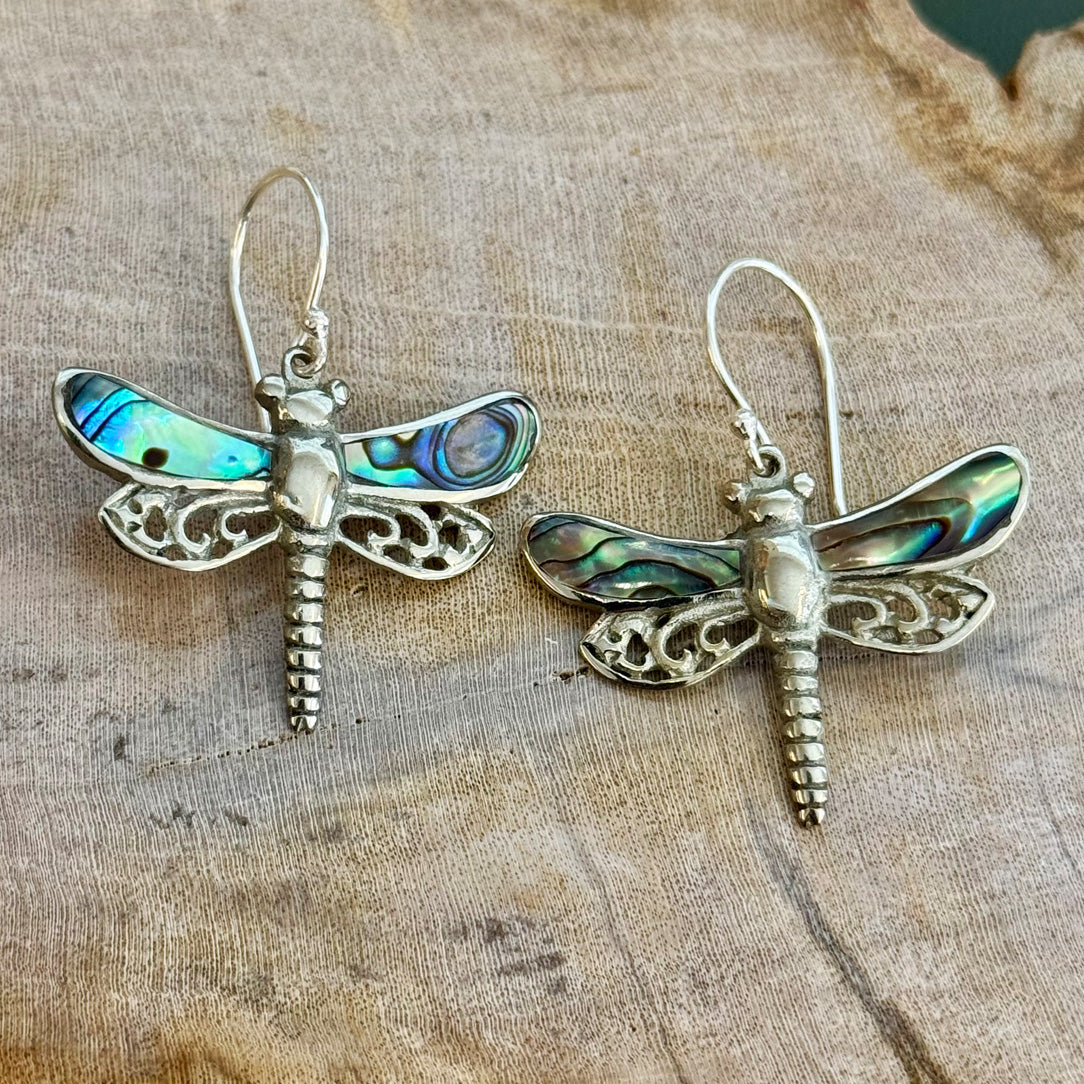 Fiona Dragonflies - Silver Posts