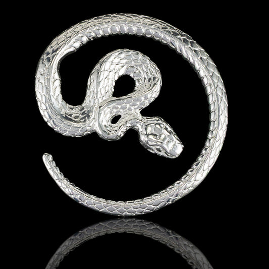 Coiled Snakes - Silver