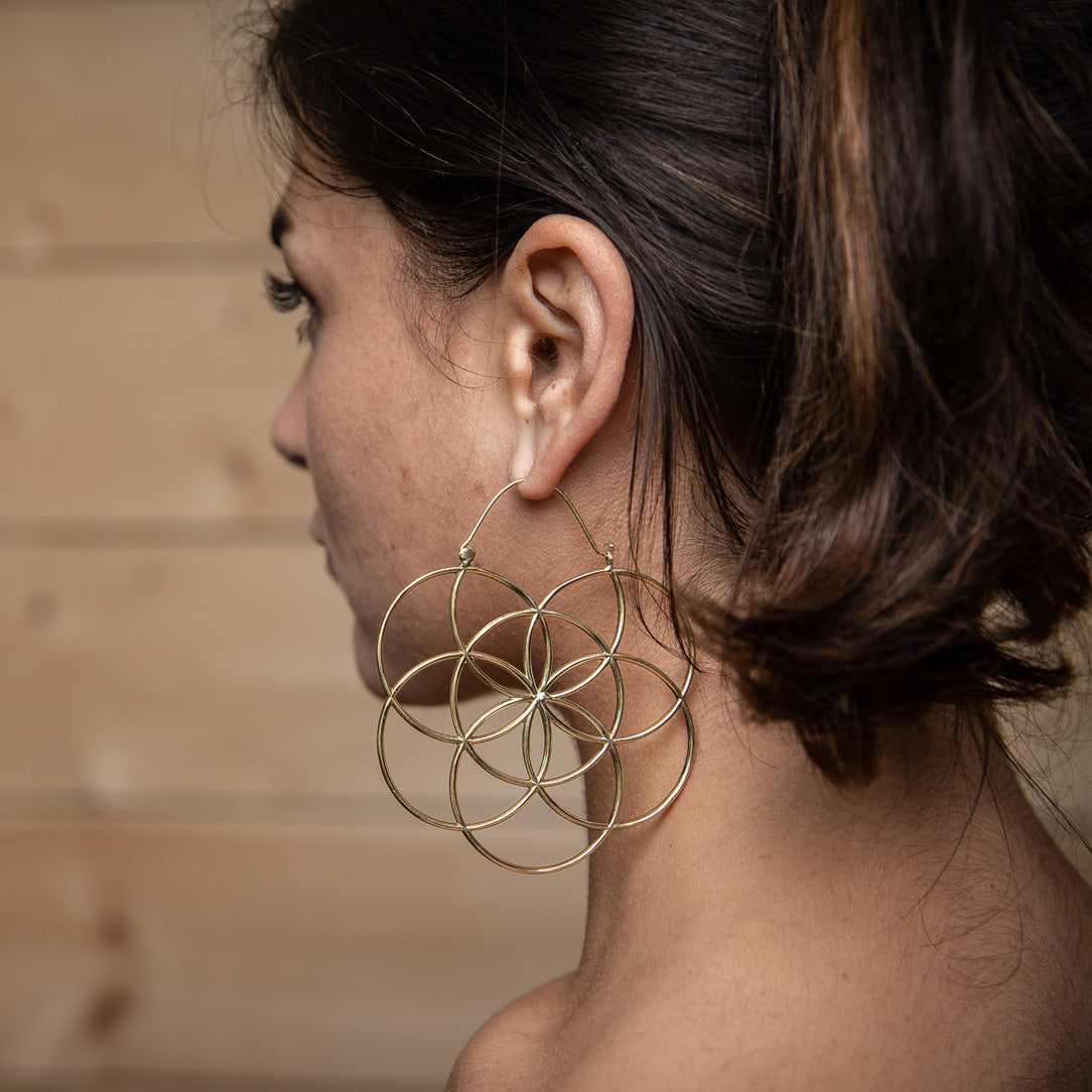 Flower of Life Hoops
