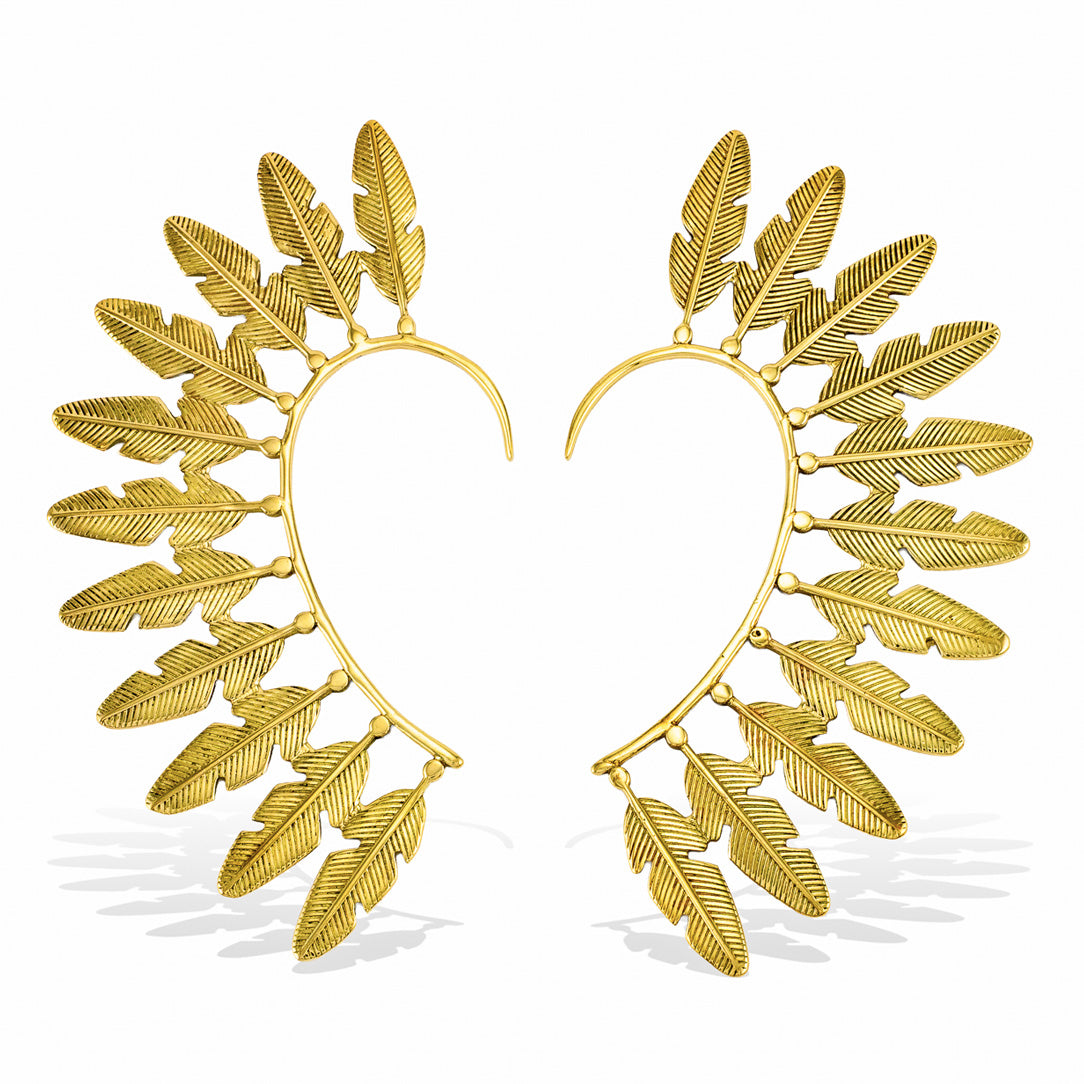 Native Ear Cuffs - Brass