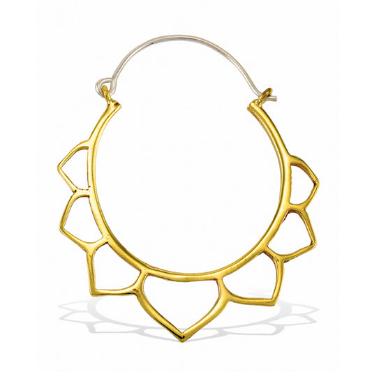 Alma Hoops - Silver Posts