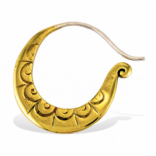 Elly Hoops - Silver Posts