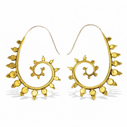 Bakti Curls - Silver Posts