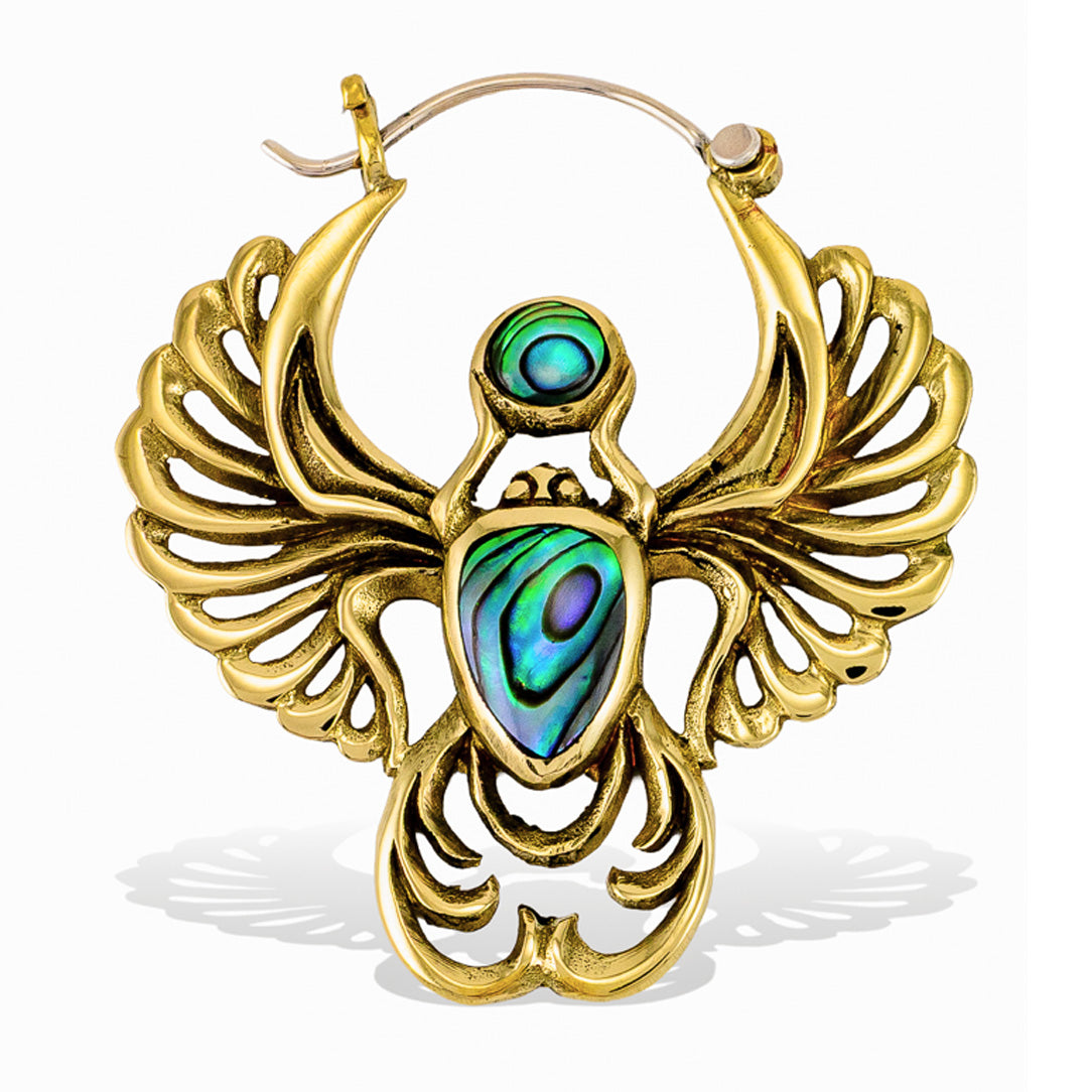 Crowned Scarabs - Silver Posts